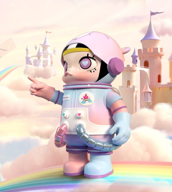 POP MART MEGA Space Molly 400%+100% Combo Care-a-Lot Bear - Image 6