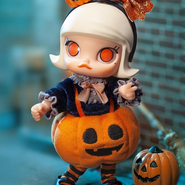 POP MART Molly Halloween Little Devil BJD Doll Collectible Figure - Image 2