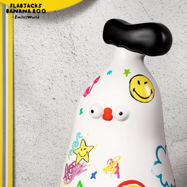 POP MART MEGA Flabjacks 1000% Banana Boo x SmileyWorld - Image 4