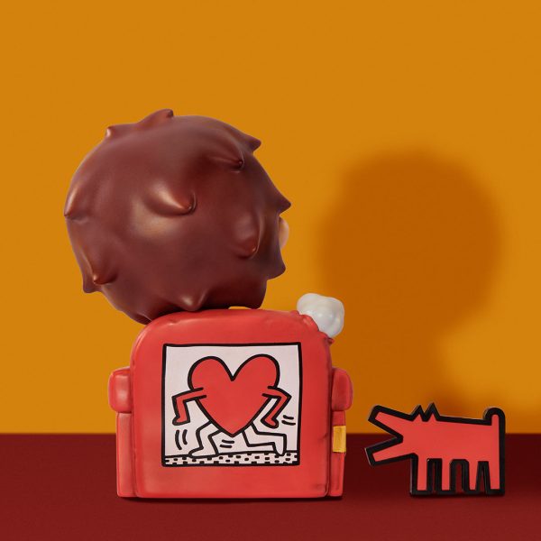 POP MART Hirono x Keith Haring 200% Figurine - Image 4