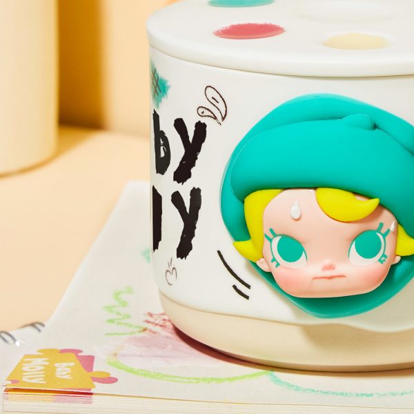 POP MART Baby Molly When I Was Three Series Mug Cup with Cover - Image 4