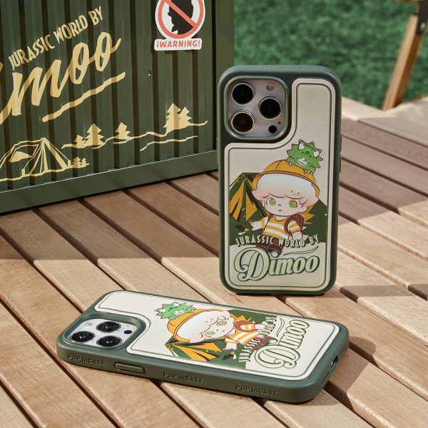 POP MART Dimoo Jurassic World Series iPhone Case - Image 4