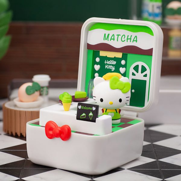 POP MART x Sanrio Hello Kitty Food Town Series Blind Box Scene Set - Image 6