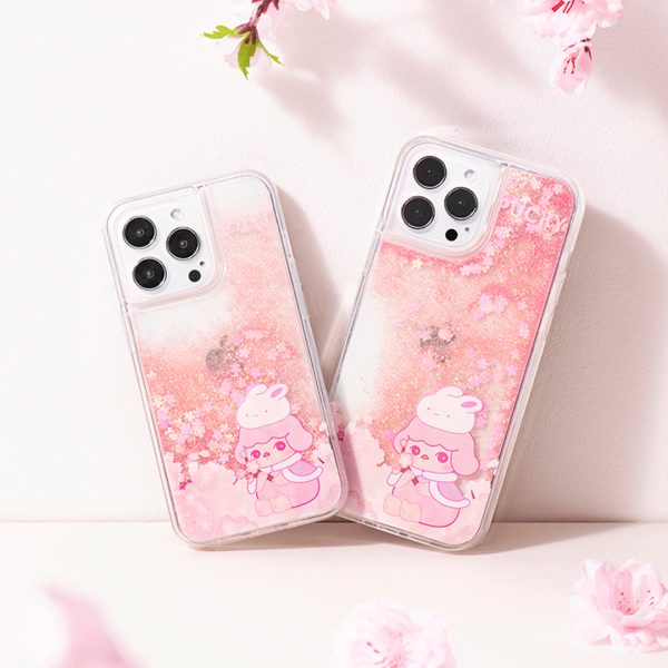 POP MART PUCKY Cherry Blossom Phone Case for iPhone 12/13 Series - Image 4