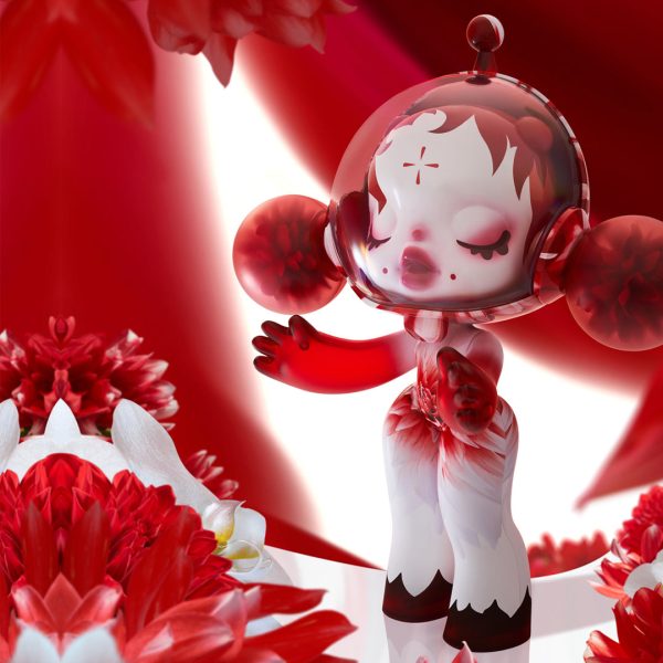 POP MART MEGA α SKULLPANDA 1000% x Mika Ninagawa - Image 3