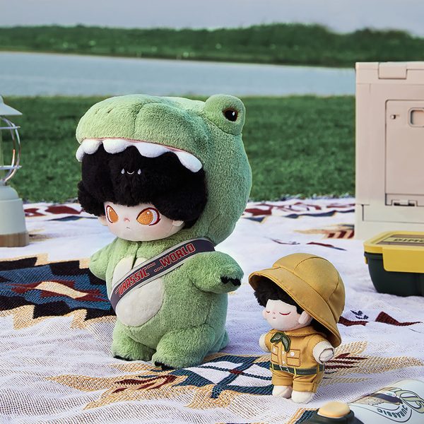 POP MART Dimoo Jurassic world series - Ow Ow Cotton Doll - Image 4