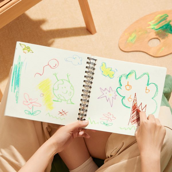 POP MART Baby Molly When I Was Three Series Sketchbook - Image 3