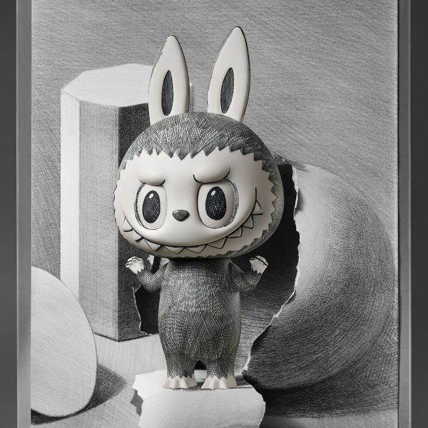 POP MART MEGA LABUBU 400% Sketch - Image 2