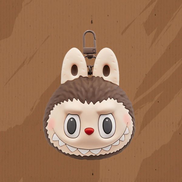 POP MART The Monsters LABUBU Originals - Brown Earphone Case - Image 4