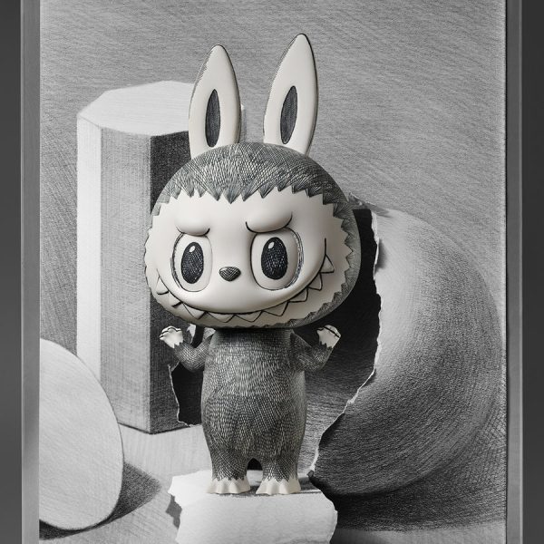 POP MART MEGA LABUBU 400% Sketch - Image 6