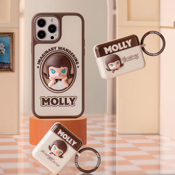 POP MART Molly Imaginary Wandering Series Phone Case for iPhone 14 Pro/14 Pro Max - Image 4