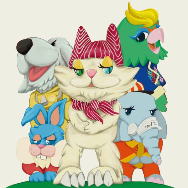 POP MART CoolrainLABO Oh Face Series Blind Box - Image 5