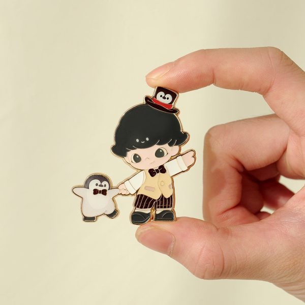 POP MART Dimoo Animal Kingdom Series Enamel Pin Badge Blind Box - Image 4