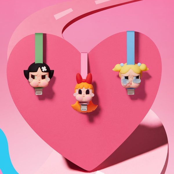 POP MART Crybaby × The Powerpuff Girls Series Phone Cable Blind Box - Image 4