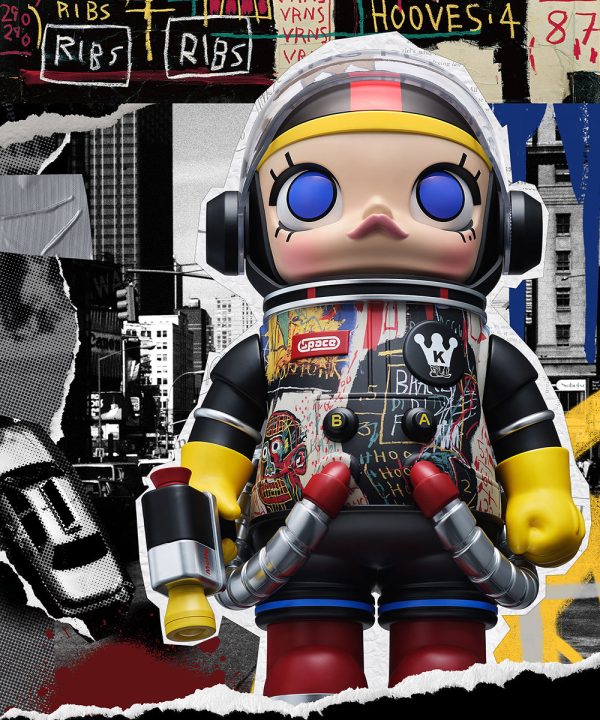 POP MART MEGA Space Molly 400% JEAN-MICHEL BASQUIAT - Image 4