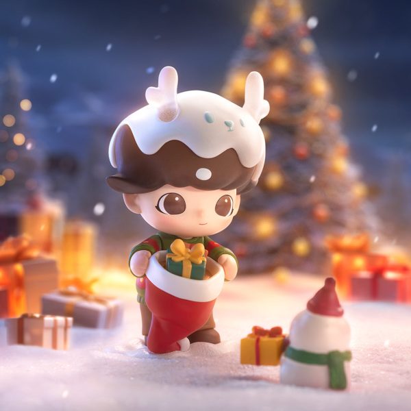 [Buy 3 Blind Boxes to Purchase] POP MART Dimoo Christmas Gift 100% Figurine - Image 4