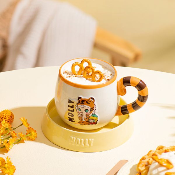POP MART A Boring Day With Molly Cup Set (Mug+Plate) - Image 4