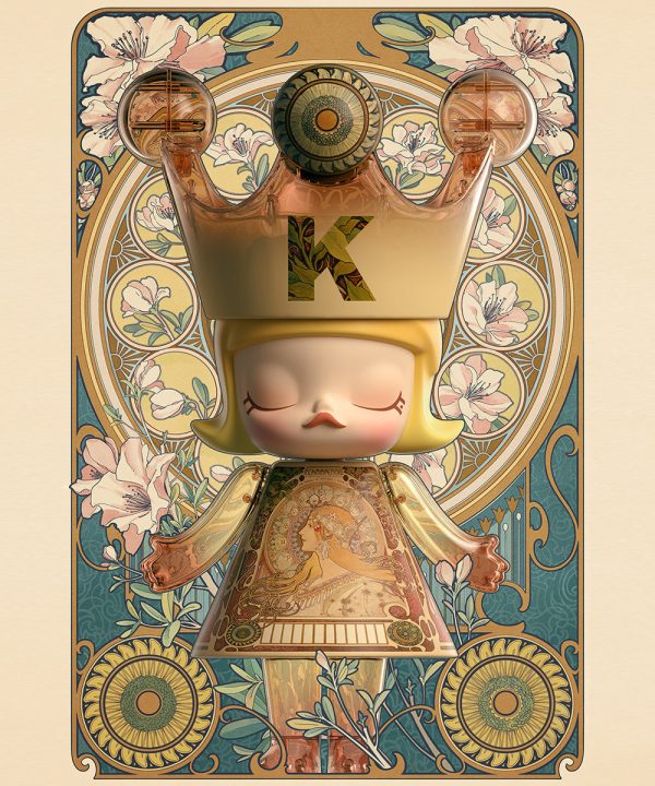 POP MART MEGA Royal Molly 400% Mucha · Zodiac - Image 4