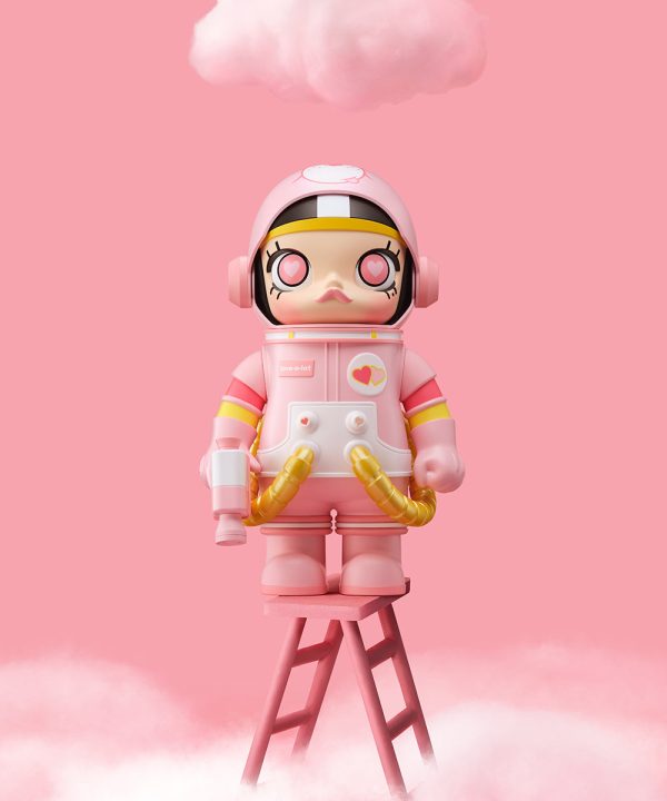 POP MART MEGA Space Molly 400%+100% Combo Love-a-Lot Bear - Image 5