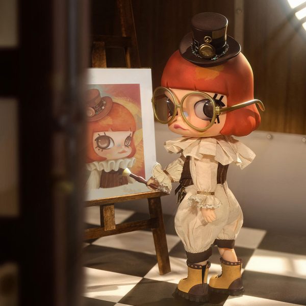 POP MART MOLLY Victorian Painter 1/8 Action Figure Doll - Image 4