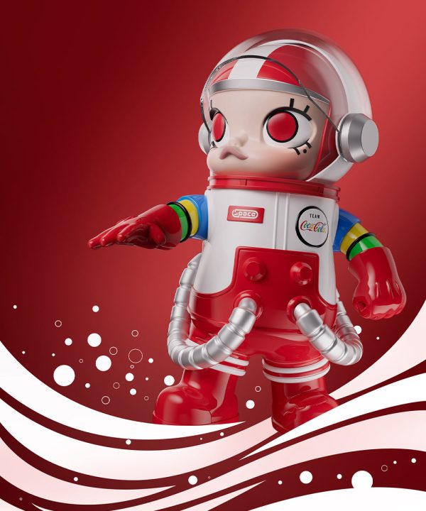 POP MART MEGA Space Molly 400% TEAM COCA-COLA - Image 4