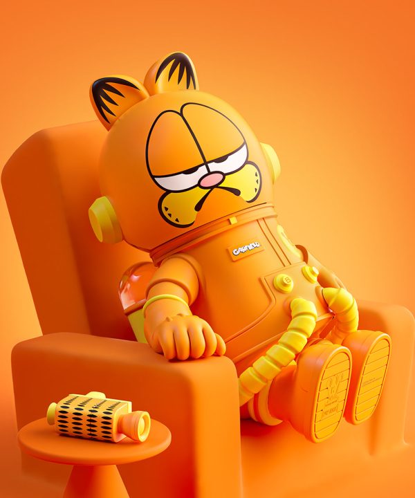 POP MART MEGA Space Molly 400% Garfield - Image 6