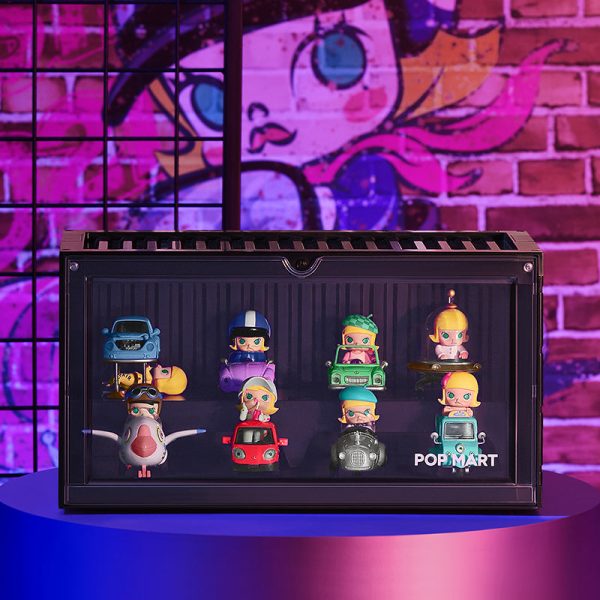 POP MART LED Luminous Display Box Container - Molly Car Car Ver. - Image 4