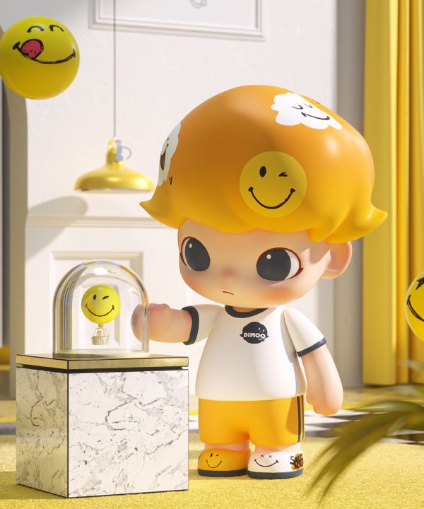 POP MART MEGA JUST DIMOO 1000% x SmileyWorld - Image 4