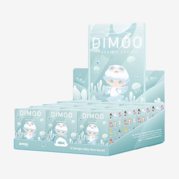 POP MART Dimoo Aquarium Series Enamel Pin Badge Blind Box - Image 8