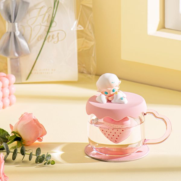 POP MART Dimoo Always by Your Side Glass Cup with Cover - Image 5