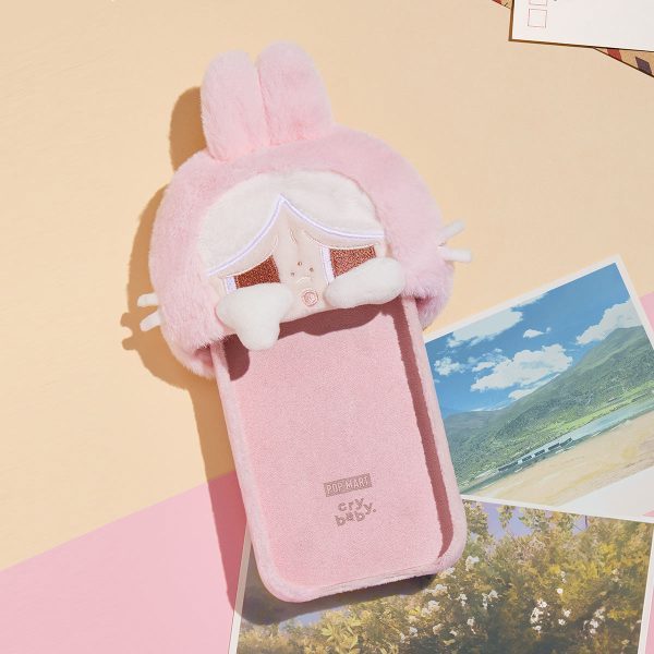 POP MART CRYBABY Crying Again Series – Plush iPhone Case - Image 5