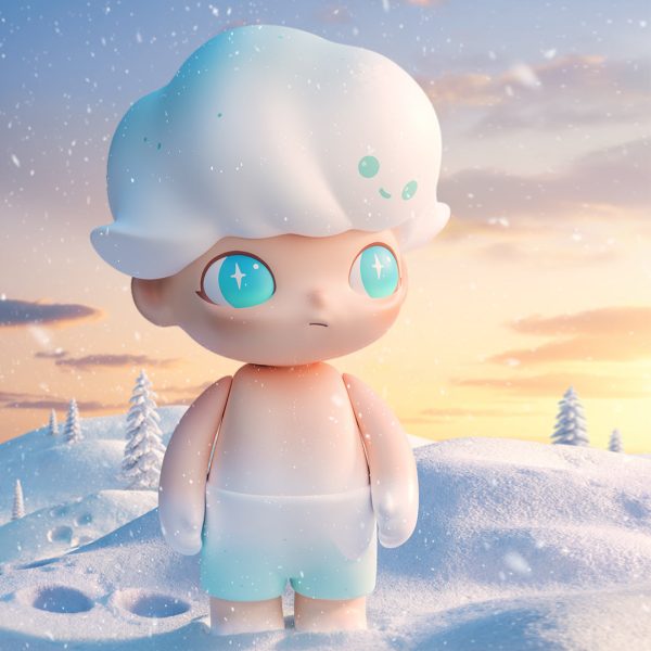 POP MART MEGA JUST DIMOO 1000% Snowman - Image 5