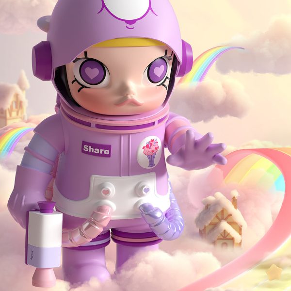 POP MART MEGA Space Molly 400%+100% Combo Share Bear - Image 5