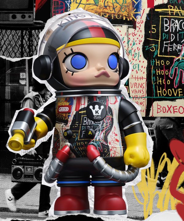 POP MART MEGA Space Molly 400% JEAN-MICHEL BASQUIAT - Image 5