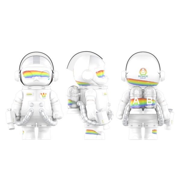 POP MART MEGA Space Molly 400% Rainbow - Image 5