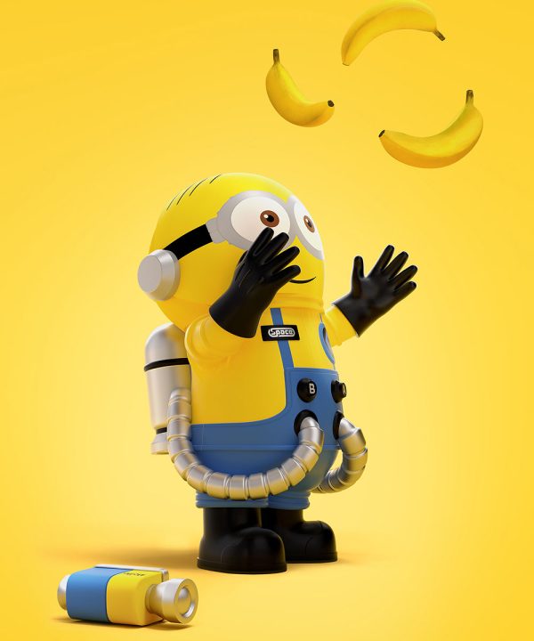 POP MART MEGA Space Molly 400% Minions - Image 2