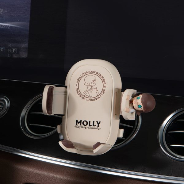 POP MART Molly Imaginary Wandering Series Car Phone Holder - Image 5