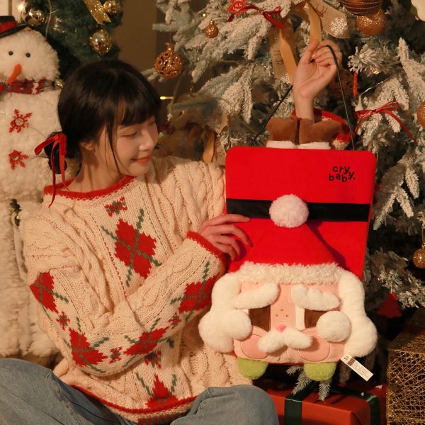 POP MART Crybaby Lonely Christmas Series Plush Bag - Image 5