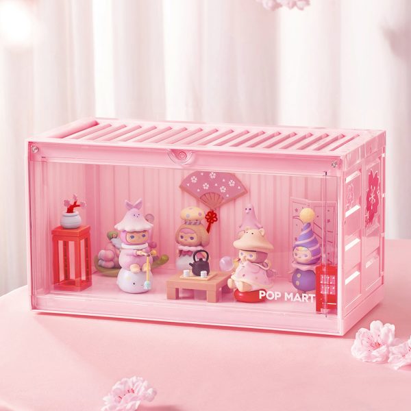 POP MART LED Luminous Display Box Container - Pucky Cherry Blossom (Pink) - Image 5