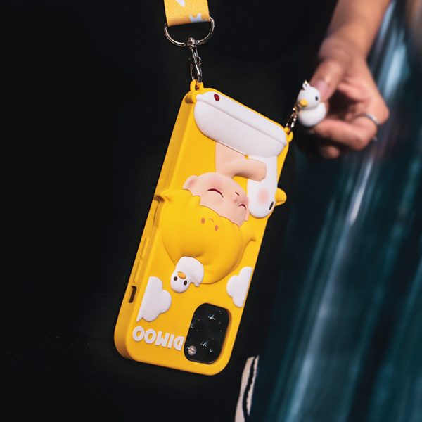 POP MART Dimoo Pets Vacation Phone Case for iPhone 13 Series - Image 4