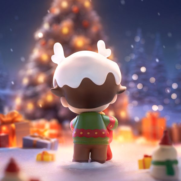[Buy 3 Blind Boxes to Purchase] POP MART Dimoo Christmas Gift 100% Figurine - Image 5