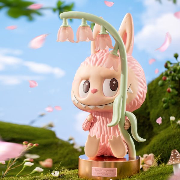 POP MART The Monsters LABUBU Flower Elves Lamp - Unending Love - Image 5