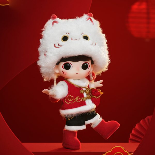 POP MART DIMOO Fortune Cat BJD Action Figure Doll - Image 5