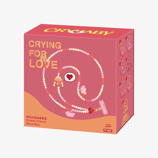 POP MART CRYBABY Crying For Love Series Phone Charm Blind Box - Image 5