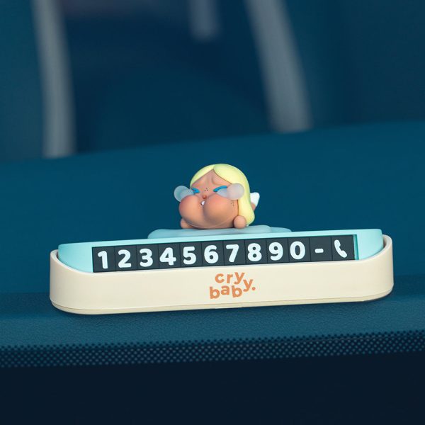 POP MART Crybaby Encounter Yourself Series - Parking Mobile Number Plate - Image 5