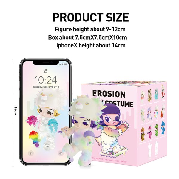 POP MART Molly x Instinctoy Inc EROSION MOLLY COSTUME Series Blind Box - Image 10