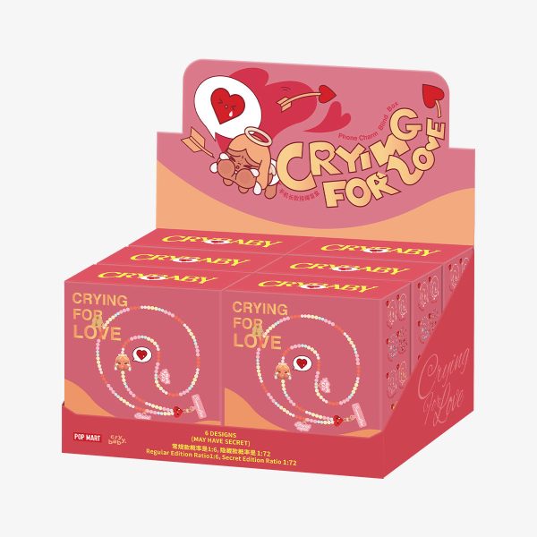 POP MART CRYBABY Crying For Love Series Phone Charm Blind Box - Image 6