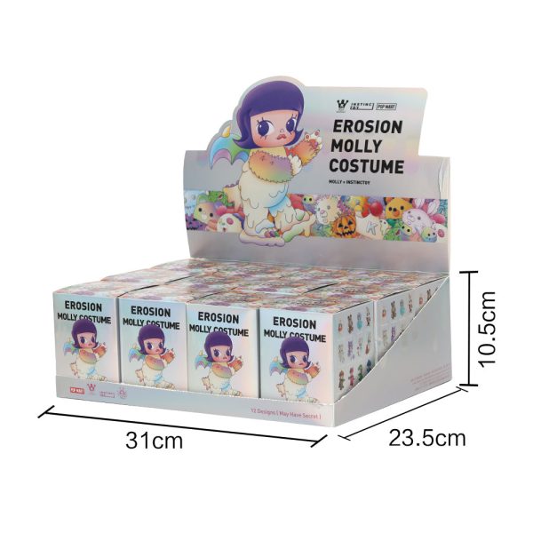 POP MART Molly x Instinctoy Inc EROSION MOLLY COSTUME Series Blind Box - Image 13