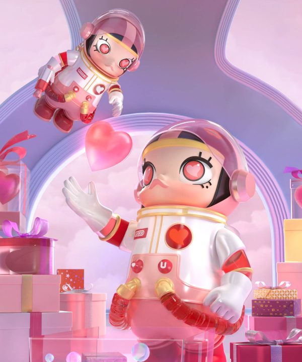 POP MART MEGA Space Molly 1000% Heartbeat - Image 6