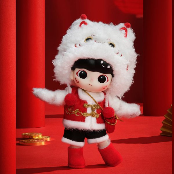 POP MART DIMOO Fortune Cat BJD Action Figure Doll - Image 6